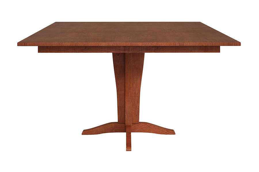 vintage single pedestal table